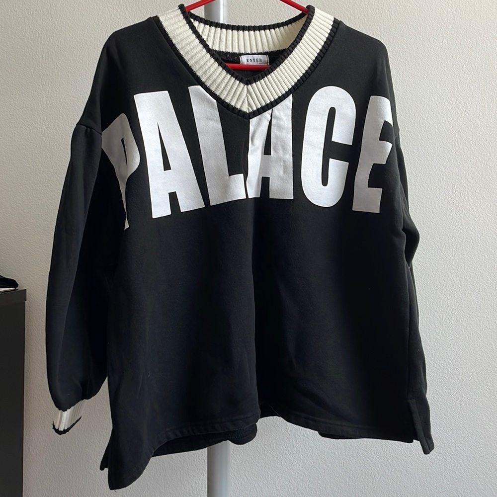 Oversized hoodie top